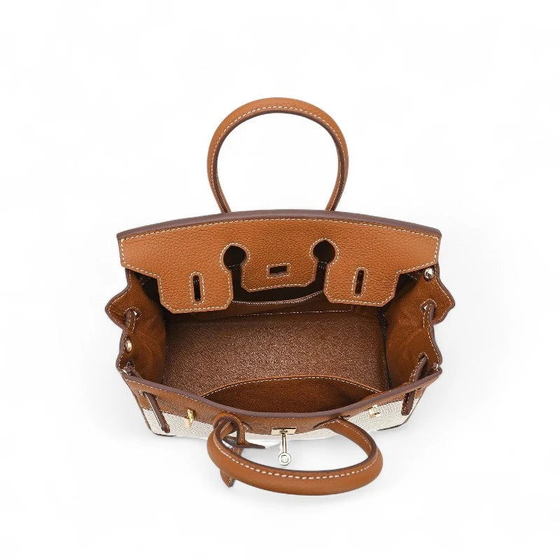 Bolsa Tote Feminina Celia – Couro PU e Lona