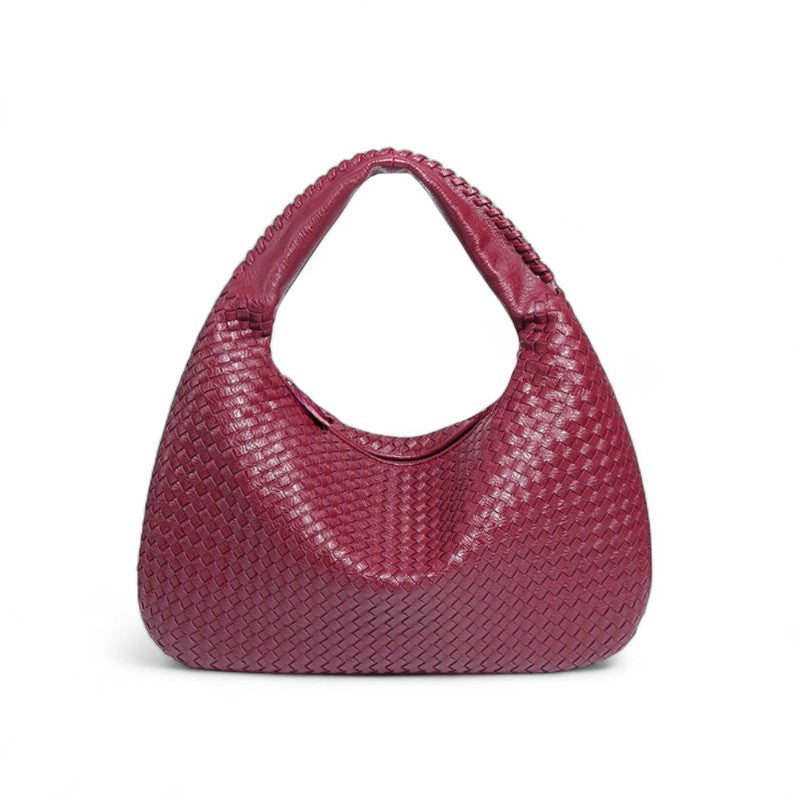 Bolsa Tote Meia Lua - Couro PU Feminina