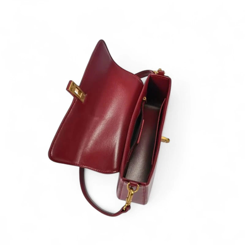 Bolsa Transversal Feminina Lilia – Clutch Couro Legítimo