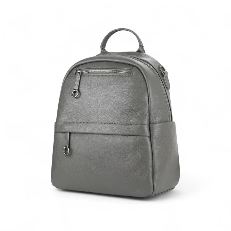 Mochila Feminina Lena – Compacta em Couro Legítimo