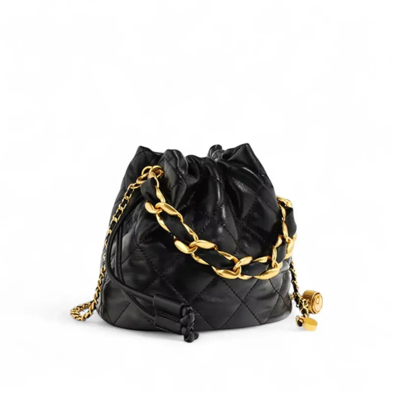 Bolsa Clutcher Feminina Selene - Couro Legítimo