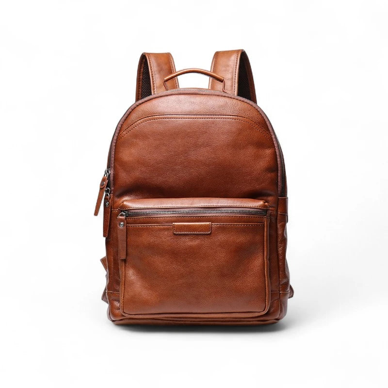 Mochila Unissex Cloé – Couro Legítimo Vintage