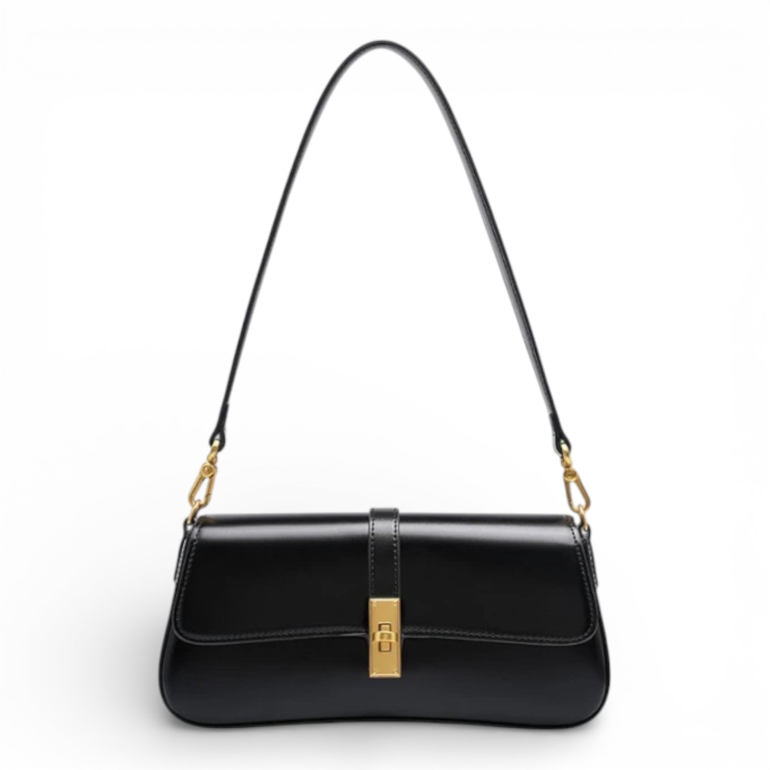 Bolsa Transversal Feminina Lilia – Clutch Couro Legítimo