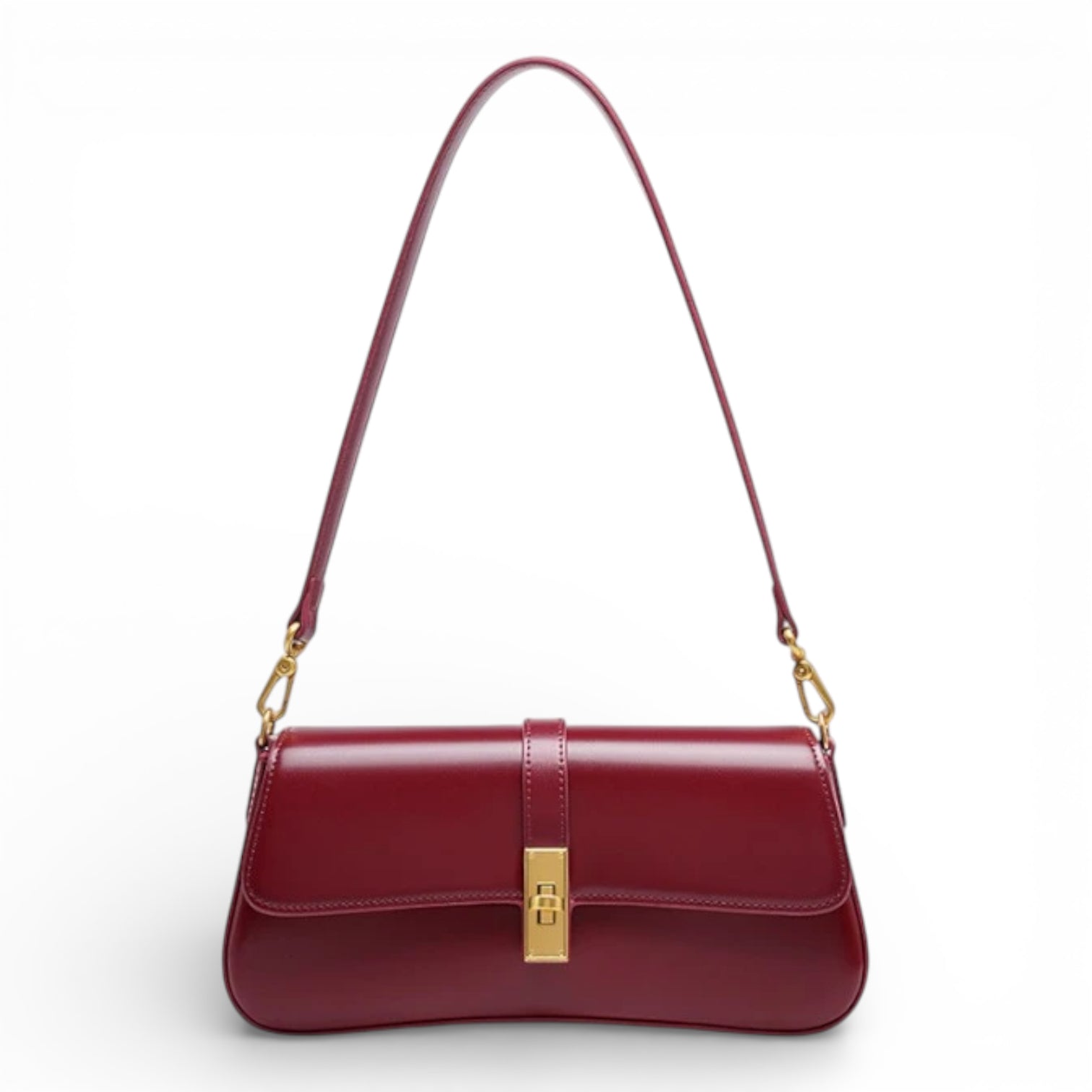 Bolsa Transversal Feminina Lilia – Clutch Couro Legítimo