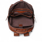 Mochila Unissex Cloé – Couro Legítimo Vintage