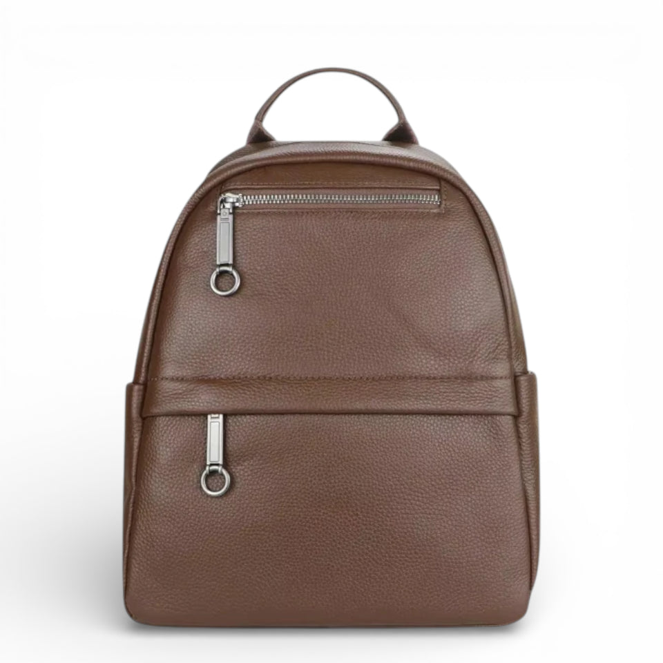 Mochila Feminina Lena – Compacta em Couro Legítimo