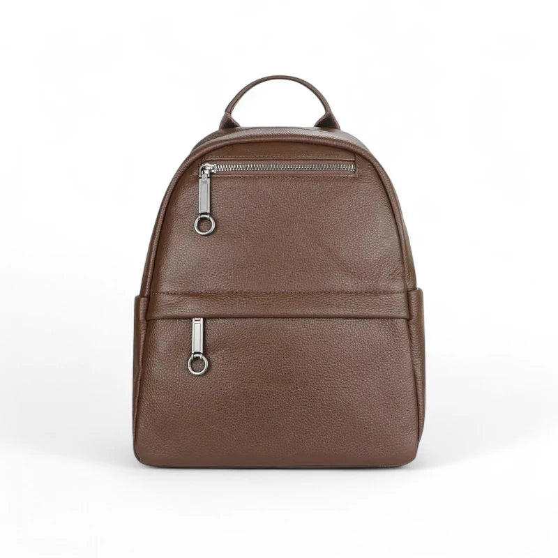 Mochila Feminina Lena – Compacta em Couro Legítimo