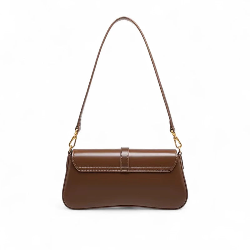 Bolsa Transversal Feminina Lilia – Clutch Couro Legítimo