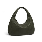 Bolsa Tote Meia Lua - Couro PU Feminina