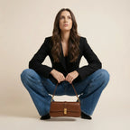 Bolsa Transversal Feminina Lilia – Clutch Couro Legítimo