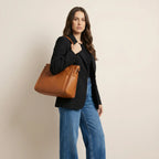 Bolsa Tote Feminina Eliana – Couro Legítimo Clássica