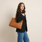 Bolsa Tote Feminina Eliana – Couro Legítimo Clássica