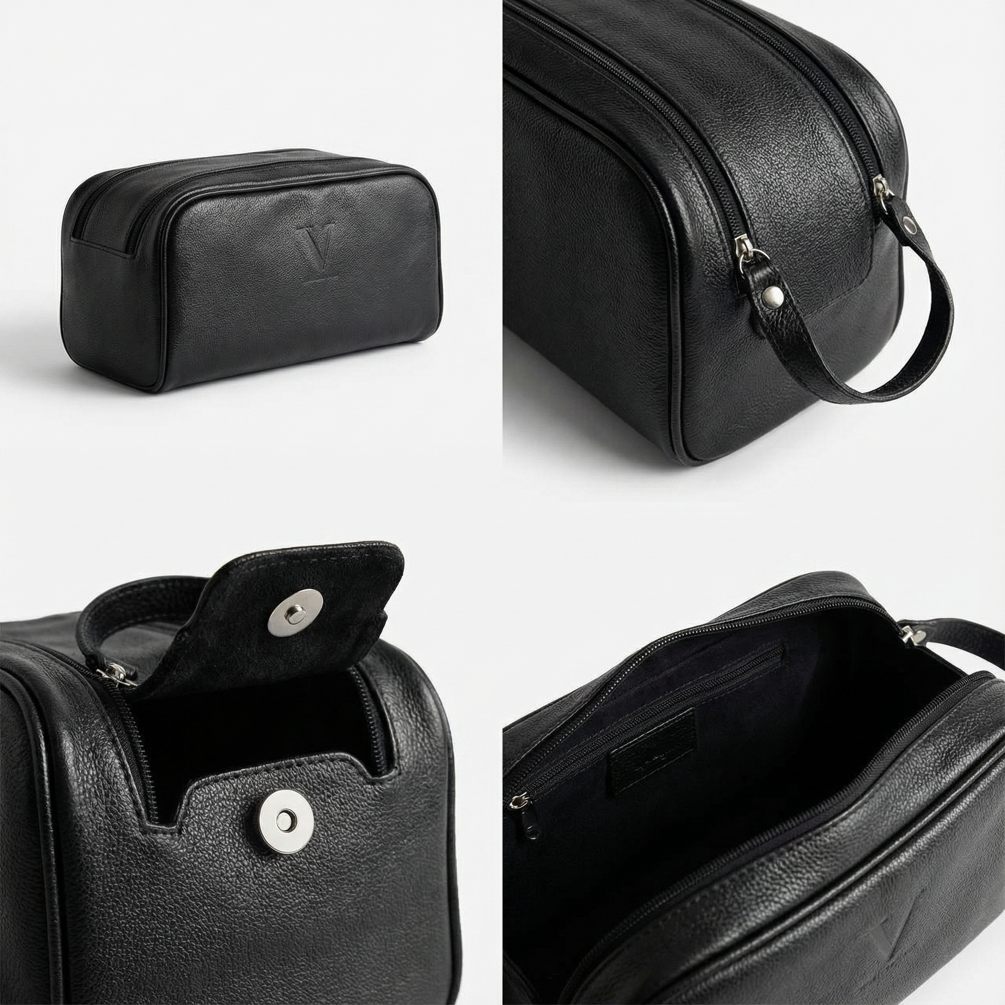 Necessaire Masculino  - Couro Legítimo Signature