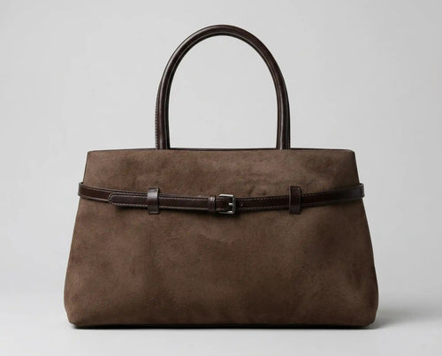 Bolsa Tote Suede e Couro PU Charlote - Velucci